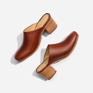 All-day heeled mule